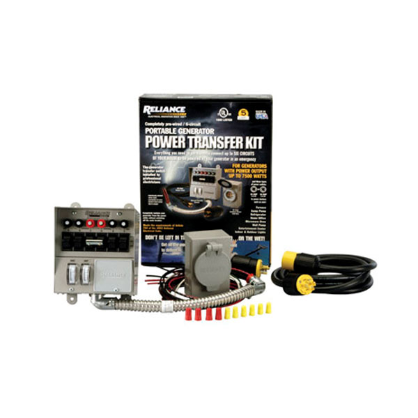 Reliance Controls Generator Power Transfer Kit 30 Amp BX
