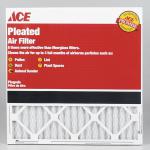 Ace 16in X 25in X 1in Pleated Furnace Air Filter View: Ace 16in X 25in X 1in Pleated Furnace Air Filter