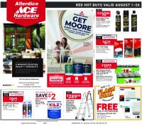 View: AUGUST RED HOT BUYS