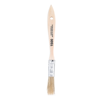 Linzer White China Bristle Chip Flat Paint Brush, 2