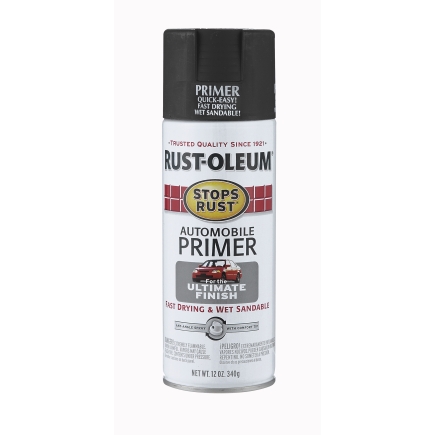 Rust-Oleum Stops Rust 12 oz. Dark Gray Automobile Primer Spray