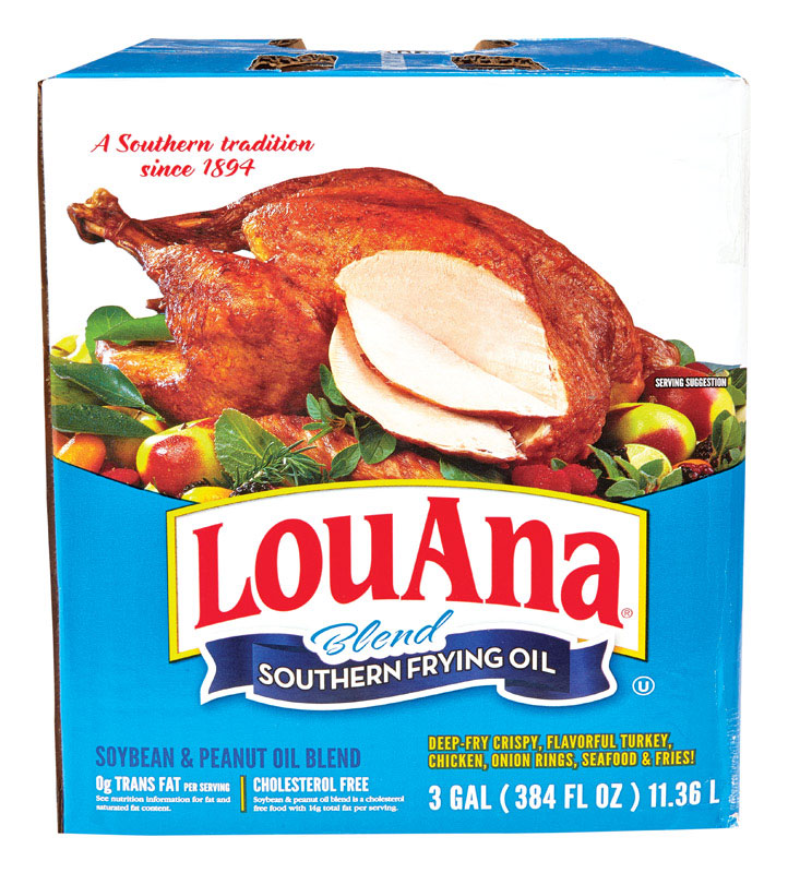 LouAna Peanut Frying Oil 384 oz. Boxed 384 oz.