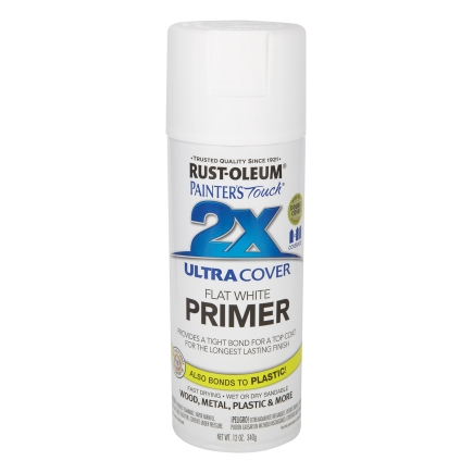 Rust-Oleum Painter's Touch 2X Ultra Cover White Spray Paint Primer