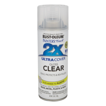 Rustoleum 2X Ultra Cover Spray Paint - Clear Finishes - Aboff's