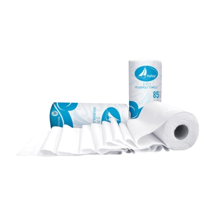 Download Harbor 85 count Paper Towel Rolls (H4000)