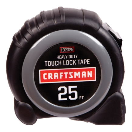 Craftsman 25ft Touch Lock Tape Measure (00945071)