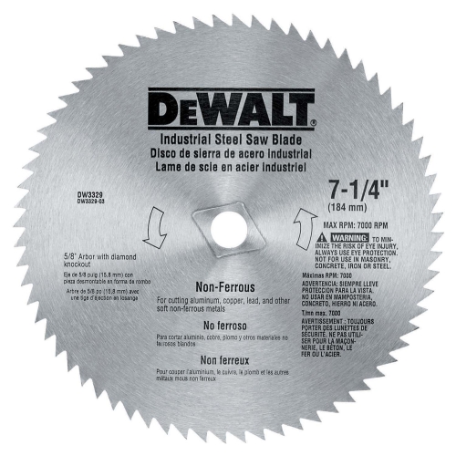 Dewalt metal circular saw blade hotsell