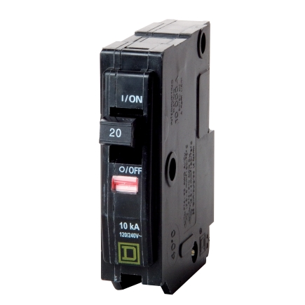 QO 20-Amp Single-Pole Circuit Breaker (QO120CP)
