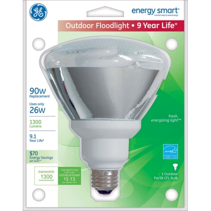 GE Flood Light CFL Bulb