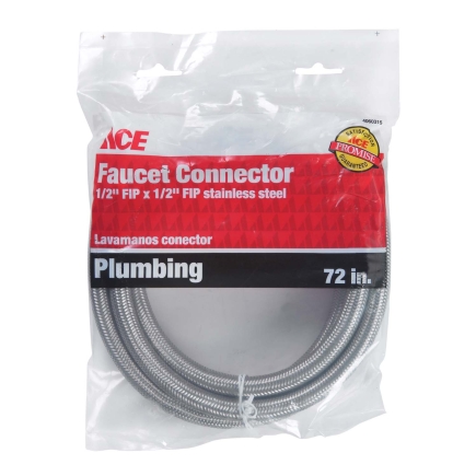 8in faucet ace supply line allerdice 2in ip comp 36in 60in 72in 30in