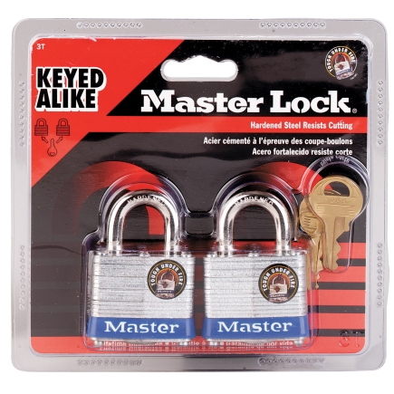 Master Lock No. 3 Padlocks:Facility Safety and Maintenance:Locks