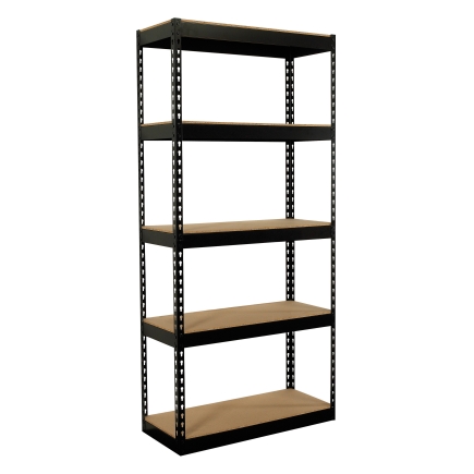 Gorilla Rack 5 Tier Steel Shelving Unit 34W x 14D x 72H