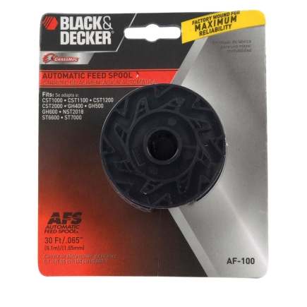 String Trimmer Spools Compatible with Black and Decker AF-100