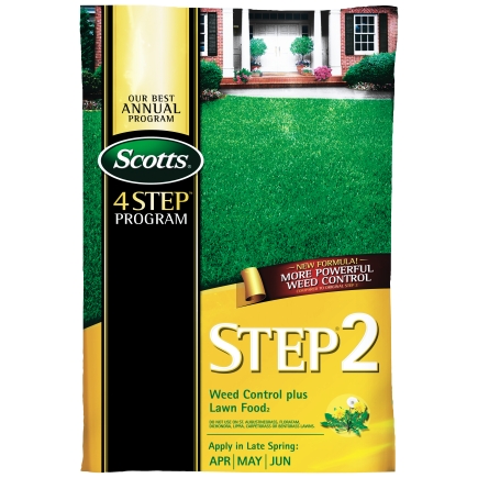 Scotts Step 2 Weed Control and Fertilizer Spring Cool Season Grass (23616)