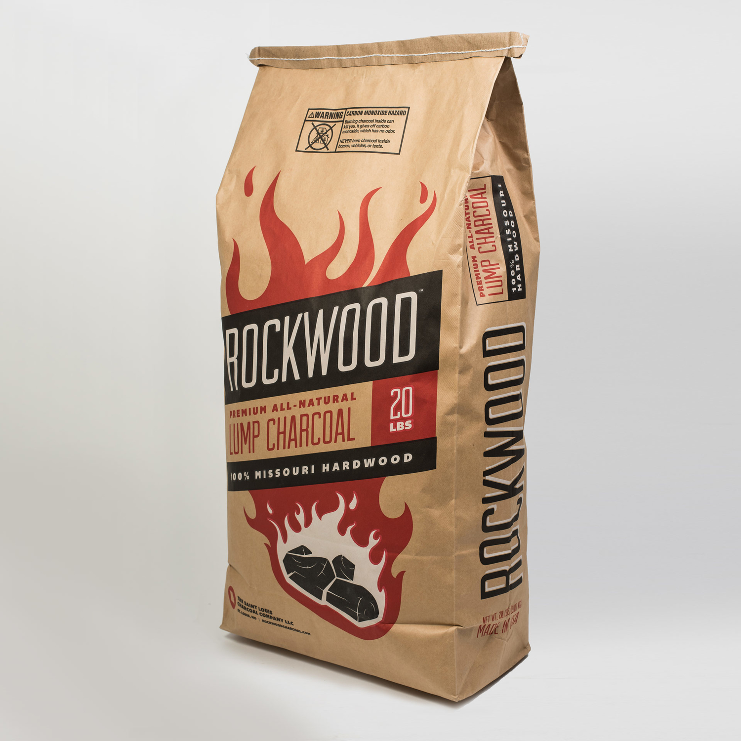 Rockwood Organic Hardwood Lump Charcoal 20 lb.